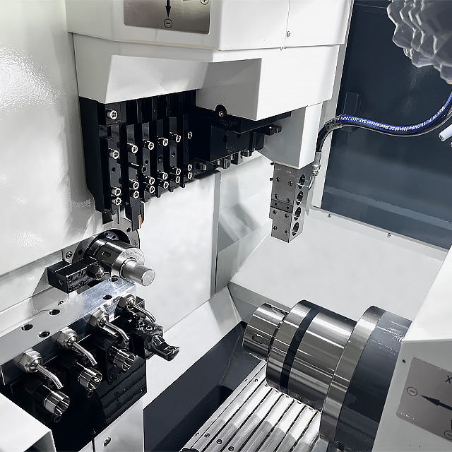 Swiss CNC Lathe Tool Distribution Diagram Swiss CNC Lathe Tool Distribution Diagram