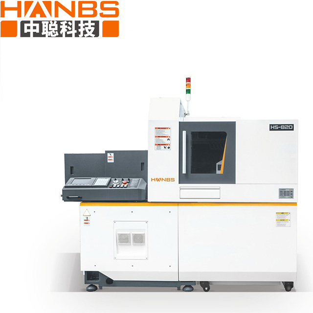 Hs-820 Swiss Type Automatic Lathe of Double Spindle 5 axis Swiss Type CNC Lathe