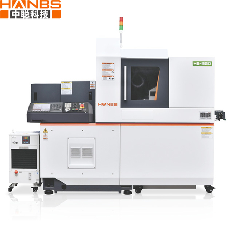Hs-820 Swiss Type Automatic Lathe of Double Spindle 5 axis Swiss Type CNC Lathe