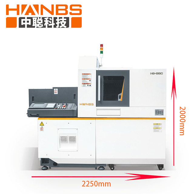 Hs-320 Hanbs High Quality Swiss Type CNC Automatic lathe of Special parts swiss lathe